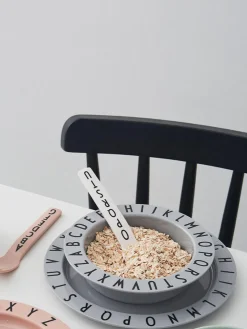 Niños DESIGN LETTERS Plato infantil Eat & Learn