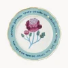Bitossi Home Plato llano artesanal de porcelana Geranium