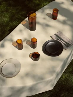 Ferm Living Plato llano de cerámica Flow^ Platos Llanos|Vajillas Completas