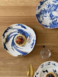 SELETTI Plato llano de porcelana Classic On Acid^ Platos Llanos|Vajillas Completas