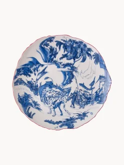 SELETTI Plato llano de porcelana Classic On Acid
