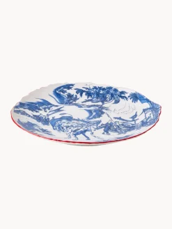 SELETTI Plato llano de porcelana Classic On Acid