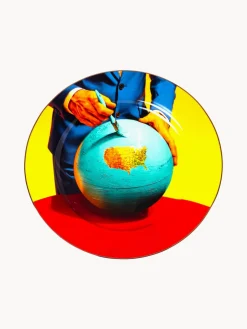 SELETTI Plato llano de porcelana^ Platos Llanos|Vajillas Completas