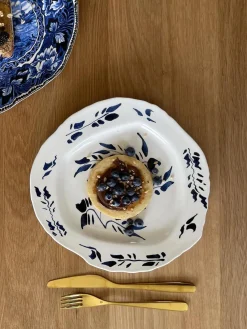 SELETTI Plato llano de porcelana Classic On Acid