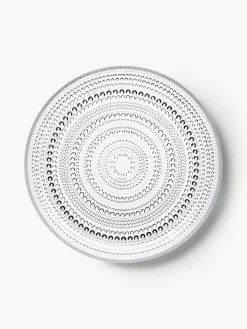 iittala Plato llano de vidrio Kastehelmi