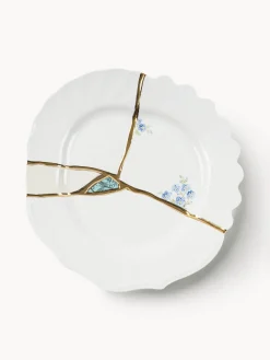 SELETTI Plato postre de porcelana Kintsugi^ Platos De Postre|Vajillas Completas