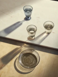 iittala Plato postre de vidrio Kastehelmi