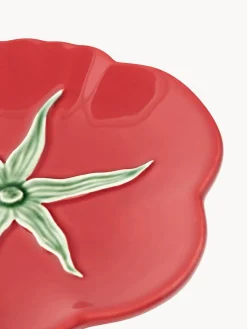 BORDALLO PINHEIRO Plato Tomato, 4 uds.^ Platos De Postre|Vajillas Completas