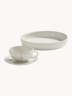 SERAX Platos de porcelana con esmalte reactivo Zuma, 2 uds.^ Tazas Y Mugs|Vajillas Completas