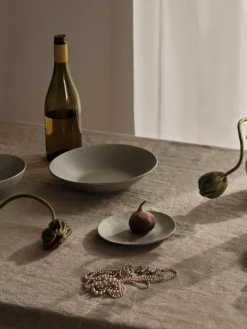 Broste Copenhagen Platos hondos artesanales Nordic Marsh, 4 uds.^ Platos Hondos|Vajillas Completas