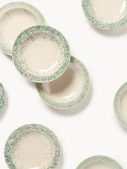 Westwing Collection Platos hondos artesanales Bernardo, 4 uds.