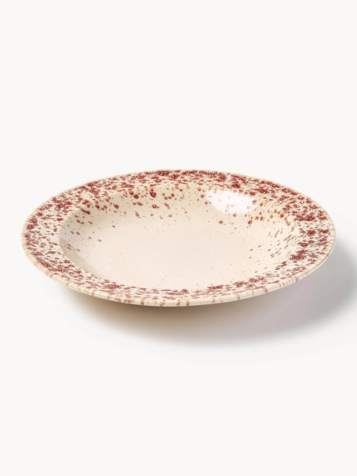 Westwing Collection Platos hondos artesanales Bernardo, 4 uds.^ Platos Hondos|Vajillas Completas