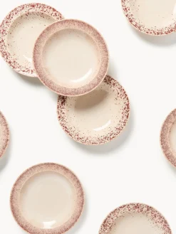 Westwing Collection Platos hondos artesanales Bernardo, 4 uds.^ Platos Hondos|Vajillas Completas