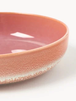 Westwing Collection Platos hondos con esmalte reactivo Havana, 4 uds.