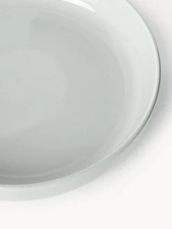 Westwing Collection Platos hondos de porcelana Nessa, 4 uds.^ Platos Hondos|Vajillas Completas