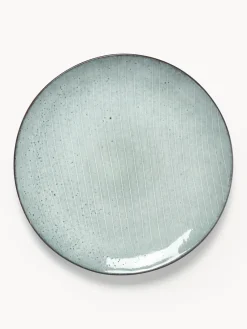 Broste Copenhagen Platos llanos artesanales , 4 uds.