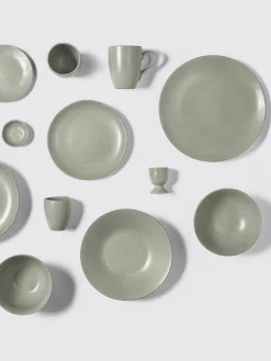 Broste Copenhagen Platos llanos artesanales , 4 uds.^ Menaje De Mesa