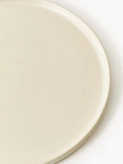 Westwing Collection Platos llanos artesanales Lowri, 4 uds.^ Platos Llanos|Vajillas Completas