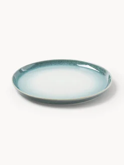 Westwing Collection Platos llanos con esmalte reactivo Havana, 4 uds.^ Platos Llanos|Vajillas Completas