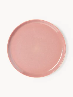 Westwing Collection Platos llanos con esmalte reactivo Havana, 4 uds.^ Platos Llanos|Vajillas Completas