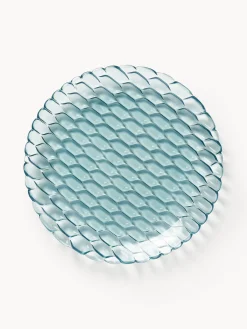 Kartell Platos llanos con relieves Jellies, 4 uds.^ Platos Llanos|Vajillas Completas