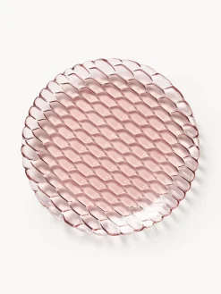 Kartell Platos llanos con relieves Jellies, 4 uds.^ Platos Llanos|Vajillas Completas