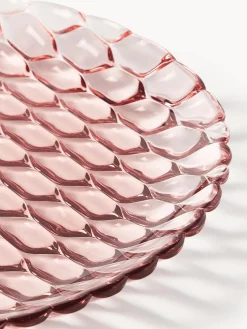 Kartell Platos llanos con relieves Jellies, 4 uds.^ Platos Llanos|Vajillas Completas