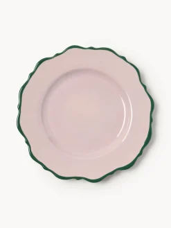 Westwing Collection Platos llanos Crumble, 4 uds.