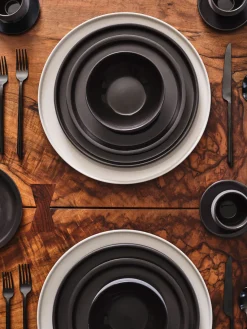 SERAX Platos llanos de porcelana con esmalte reactivo Dune, 2 uds.^ Platos Llanos|Menaje De Mesa