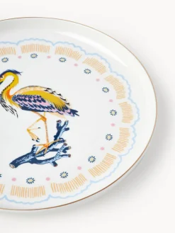 Westwing Collection Platos llanos Flamboyant, 4 uds.