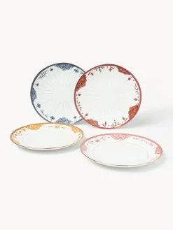 Westwing Collection Platos llanos Mystic, 4 uds.^ Platos Llanos|Vajillas Completas