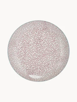 Bloomingville Platos llanos pintados a mano Patrizia, 3 uds.^ Platos Llanos|Vajillas Completas