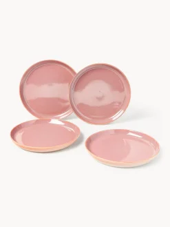 Westwing Collection Platos postre con esmalte reactivo Havana, 4 uds.^ Platos De Postre|Vajillas Completas