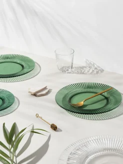 Westwing Collection Platos postre con relieves Effie, 4 uds.^ Platos De Postre|Vajillas Completas