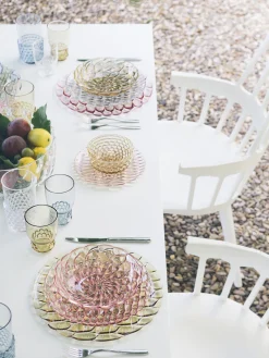 Kartell Platos postre con relieve Jellies, 4 uds.^ Platos De Postre|Vajillas Completas