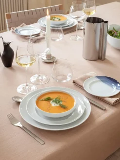 GEORG JENSEN Platos postre de porcelana Koppel, 4 uds.^ Platos De Postre|Vajillas Completas