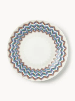 Missoni Platos postre de porcelana Fine Bone China Jarris, 6 uds.