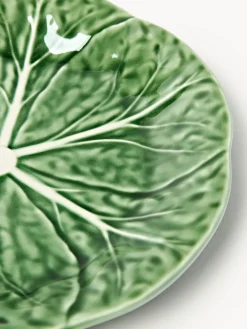 BORDALLO PINHEIRO Platos postre pintados a mano Cabbage, 2 uds.