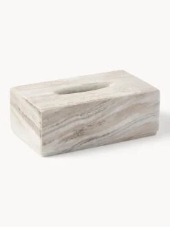 Westwing Collection Portapañuelos de mármol Simba^ Jarrones