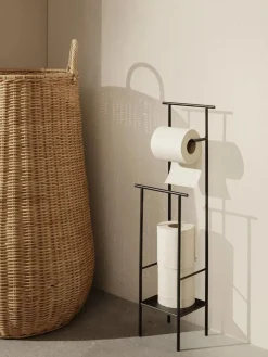 Ferm Living Portarrollos de baño con estante Dora^ Portarrollos|Estanterías De Baño