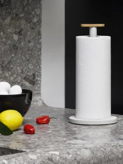 ALESSI Portarrollos de cocina con bambú Mattina^ Almacenaje De Cocina