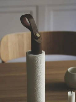 Gejst Portarrollos de cocina de madera de roble Grab