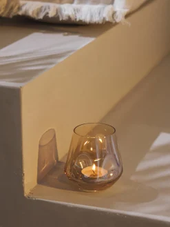 Westwing Collection Portavelas artesanales Luster, 3 uds.^ Portavelas|Jarrones