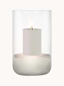 blomus Portavelas de vidrio Calma, Al 20 cm