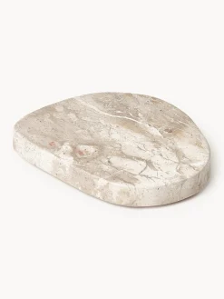Westwing Collection Posavasos asimétricos de mármol Lio, 4 uds.