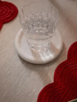 Westwing Collection Posavasos de mármol Yael, 4 uds.