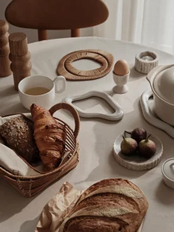 Broste Copenhagen Posavasos de ratán Tini, 2 uds.^ Posavasos|Vajillas Completas