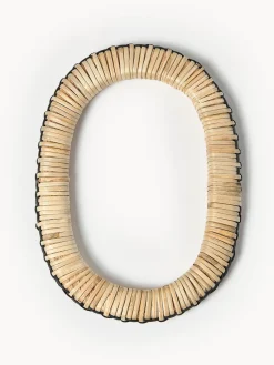 Ferm Living Posavasos de ratán y madera de mango Weave, 2 uds.^ Posavasos|Vajillas Completas