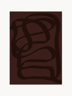 POSTER & FRAME Póster Burgundy Burgundy