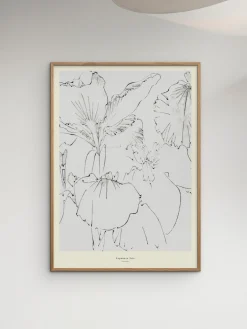 POSTER & FRAME Póster Japanese Iris